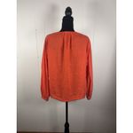 Free People  Stars Align‎ Cotton Eyelet Top in Orange Size M * Photo 1