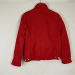 Nautica  Full Zip Red Nylon Jacket Size XS Photo 4