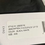 Universal Standard  Rhine Top ColorBlock Cuffs Black/White 4XS NWT Photo 4