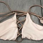 PacSun Rose Gold Reversible Bikini top Photo 0