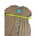 Hayden  Los Angeles boutique ruffle button down blouse bell sleeve size M NWT bur Photo 6