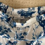 Sheshow Women's Blue and White Dog Print Sleep Shorts Photo 6