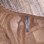 Yummi 2x plus size dress Brown Flowy with Ruffle Hem Photo 3