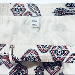 Old Navy White Paisley Print Skirt Photo 3