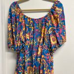 Terra & Sky Floral Puff Sleeve Top - Multicolor Photo 2