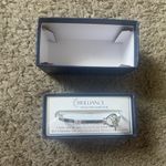 Swavorski NWT Swarovski Crystals Brilliance Cuff Friendship Bracelet with 2 Heart Charms Photo 3