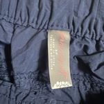 Free People  nylon navy blue shorts Photo 3