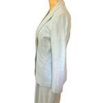 Bloomingdale’s Seersucker dress with matching blazer. Sky blue/ white. Size 6P. Blue Photo 6
