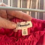 Open Edit Chic Pink Smocked 3/4 Sleeve Blouse Photo 2