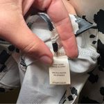 Thirty/Thirty Cow Print Satin Mini Dress Large Black White Halloween Costume NWT Photo 7