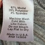 Joah Brown  Slouchy Long Sleeve Crop Top Sweater Pullover One Size Photo 6