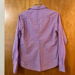 Frank & Eileen  Women’s Barry Shirt Featherweight Lilac Purple Button Up Medium Photo 7