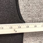 August Silk  Womens Cami Top Size L Black Knit Metallic Thread Sleeveless V‎ Neck Photo 8