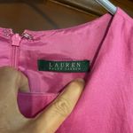 Lauren Ralph Lauren Melling Panama Linen Violet Pink size 14 Photo 2