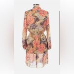 Ralph Lauren  Multicolor Floral Long Sleeve Dress Size 14P Photo 1
