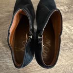 Sam Edelman Petty Distressed Black Suede Ankle Booties Shoes Women’s Size 39 EU Photo 4