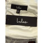 NWT Lulus Dreamy Celebration Sheer Tulle Bustier Swiss Dot Midi Dress S White Photo 8