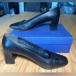 Stuart Weitzman  Black Leather Heels Used 10 Photo 6