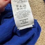 J.Crew Layered Lace Long-Sleeve T-shirt, sapphire blue, size XS Photo 5