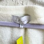 L'Academie L’Academie ivory knit sweater cardigan Large Photo 2