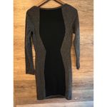 Quinn Dress Cashmere Black size small long sleeves short bodycon party elegant Photo 5