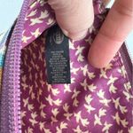 Fossil Multicolor Stripe Coated Canvas Pouch Women's Clutch Coastal Cowgirl Boho Photo 3