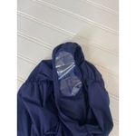 Michael Kors NWOT Swimsuit Navy Blue Ruched Strappy V-Neck 1 PC One Piece Sze XS Photo 6