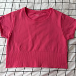 Aerie Pink Offline by  Square Cropped Top Size Medium. Photo 0