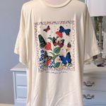 Romwe Butterfly Tee Pastel Yellow Shirt Womens Large Photo 1