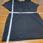 Jessica Simpson ‎ Black Cowled Sleeve Dress Photo 5