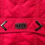 Down Long Coat Red Puffer Parka Jacket Photo 5