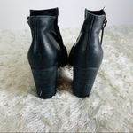 ALDO Genuine Black Leather Booties Sz 8.5 Photo 3