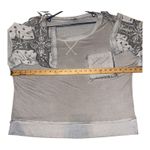 POL Gray Oversized Bandana Print Top, Large Photo 5