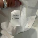 Maurice's NWT Love White VNeck Short Sleeve T-Shirt Womens Size Small Floral Cute Photo 5