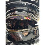 Betsey Johnson Floral Sugar Skull Crown gem black round Crossbody Bag Photo 8