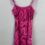 Princess Polly Rosey Mini Dress Women's 4 Pink Mesh 70s Party Going Out Babydoll Photo 9