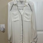 Belle Sky White Button Down Business Shirt  Photo 0