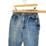 Chic Vintage High Rise Mom Jeans Made in USA Sz 26 Tapered Leg 90s Denim‎ Blue Photo 6