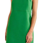 Boden Sleeveless Mini Shift Dress Kelly Green Size 2 Old Money Preppy Career Green Photo 0