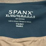 Spanx  The Get Moving High Rise Exercise Shorts 4"  Blue‎ Brushstroke Size XL Photo 9