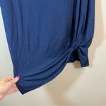 Piko  Women’s Blue Auburn War Eagle Y’all Gathered Tunic Top Medium NWT Photo 5