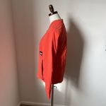 The North Face Team Kit Mid Layer Flare Sz XS AJ845 Orange Flare Zip Photo 1