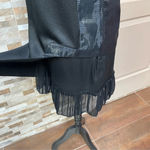 2008 UNDERCOVER by Jun Takahashi Black Silk High Neck Dress Sz 3 (US 10) RARE Size M Photo 3