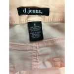 D. Jeans  Womens Stretch Pink Skinny Jeans Photo 4