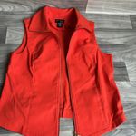 Attyre Women's Vibrant Orange Vest Size M Photo 2