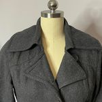 Urban Outfitters Gray Wool Pea Coat Photo 2