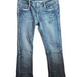 L.A. Idol USA   Bling Thick Stitch Bootcut Jeans Size 7 Photo 1