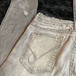 Bebe Women's Distressed Gray Chic Skinny Denim Jeans Size 26 Photo 7