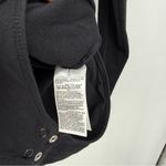 Old Navy  Black Long Sleeve Classic Bodysuit Size Small Cotton Blend Photo 6