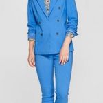 Who What Wear  Blazer Double Breasted Career Wear Jacket Blue Womens S NWT New Photo 1